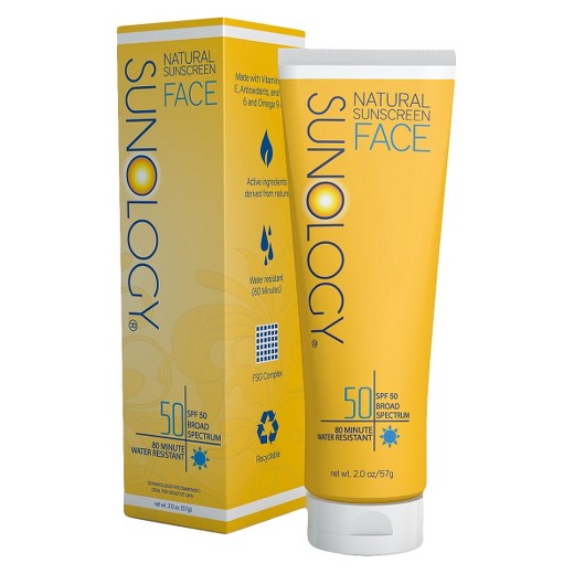 Sunology Natural Sunscreen Lotion for Face - SPF 50