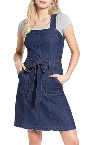 A-Line Denim Dress