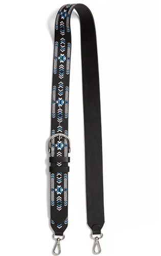 Embroidered Guitar Bag Strap