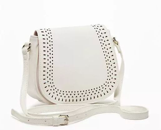 Laser-Cut Mini-Saddle Bag for Women