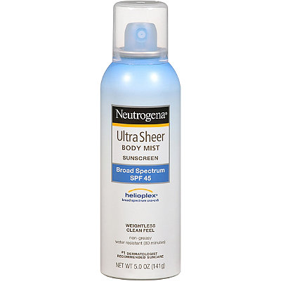 NEUTROGENA Ultra Sheer SPF 45 Aerosol Sunblock