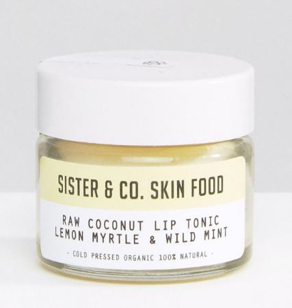 ASOS Sister & Co. Raw Coconut Lip Tonic with Lemon Myrtle & Wild Mint 15ml