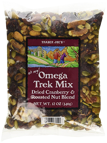 Trader Joe's Omega Trek Mix with Fortified Cranberries