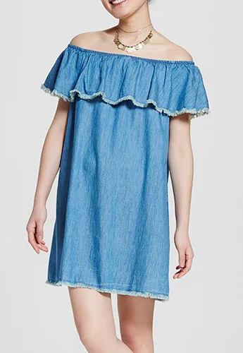 mossimo denim dress NWT Vintage Y2K Reversible Floral Embroidered Mini SZ XL 60% Cotton mossimo denim dress Mossimo Lexi