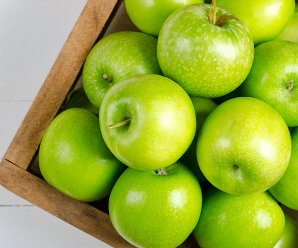 green apples