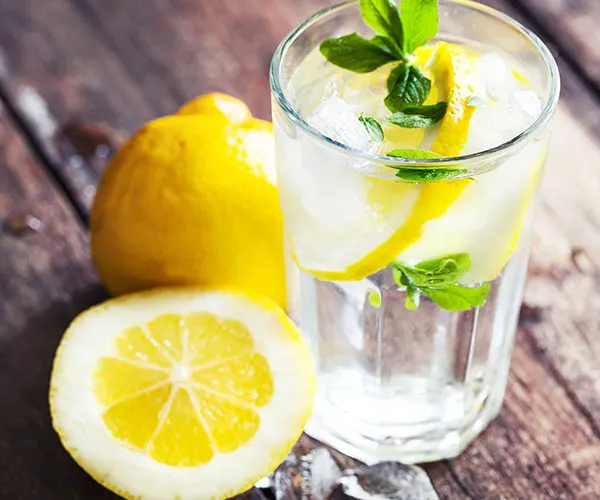 lemon water