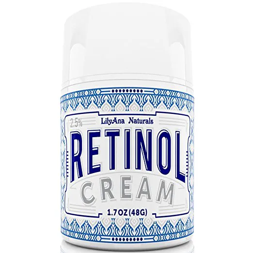 LilyAna Naturals Retinol Cream Moisturizer for Face and Eyes "Retinol cream product image"
