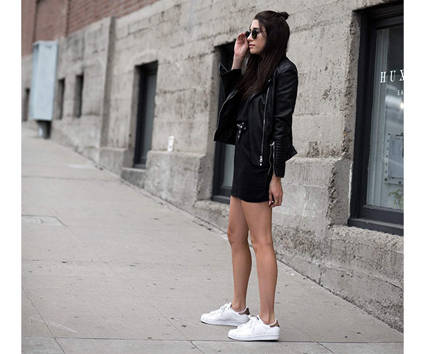 How To Wear Stan Smith Sneakers On A Date - SHEfinds