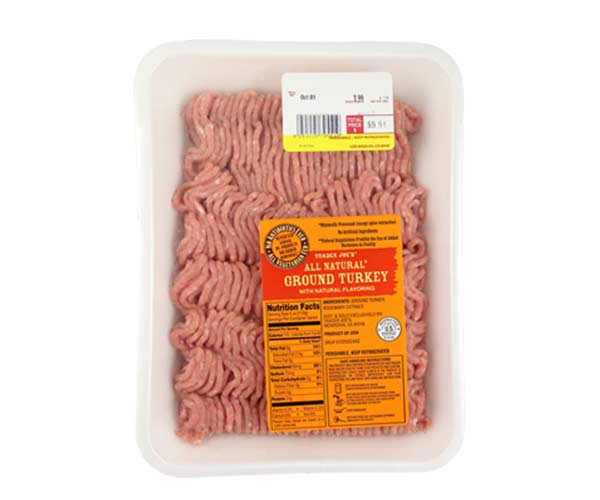 tj ground turkey