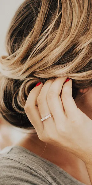 Simple Loose Bun