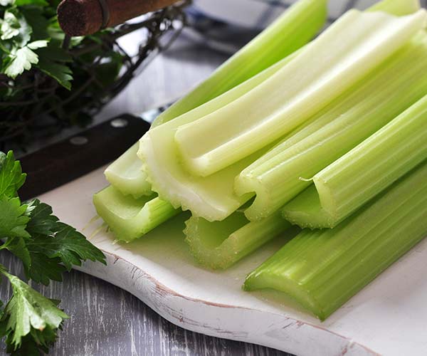 celery and humus for weight loss