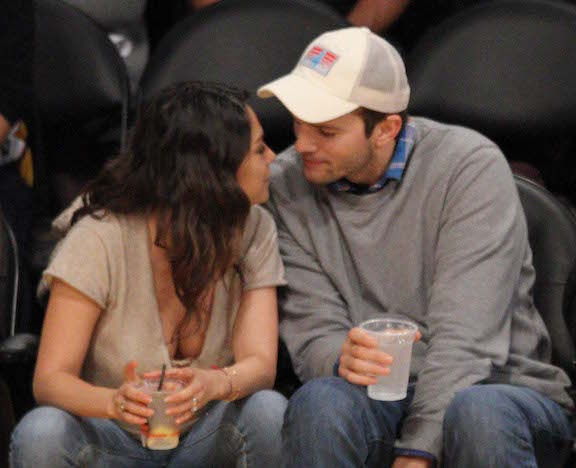 ashton kutcher mila kunis