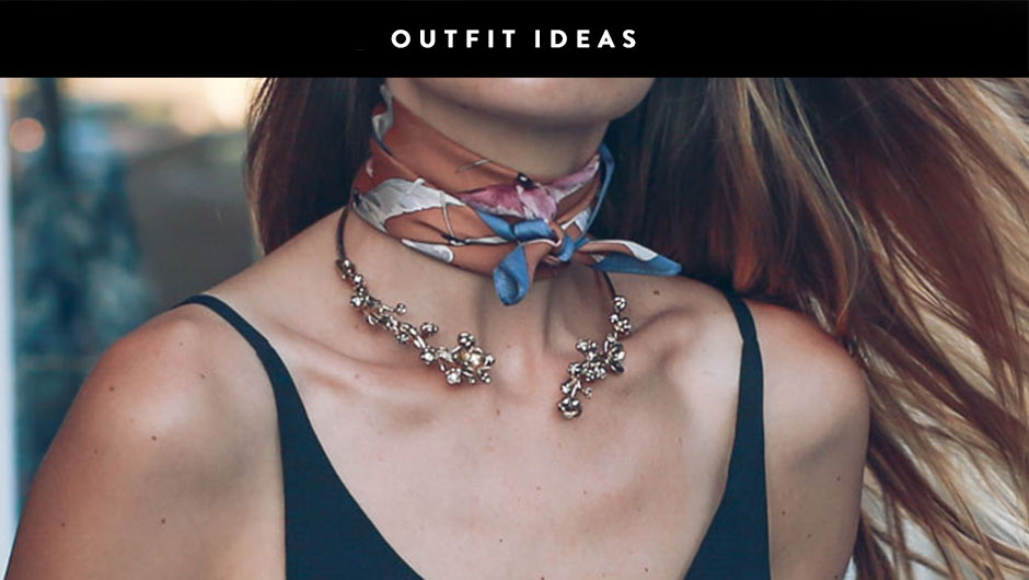 Check Out All The Cute Ways You Can Wear A Silk Scarf Around Your Neck This  Summer - SHEfinds