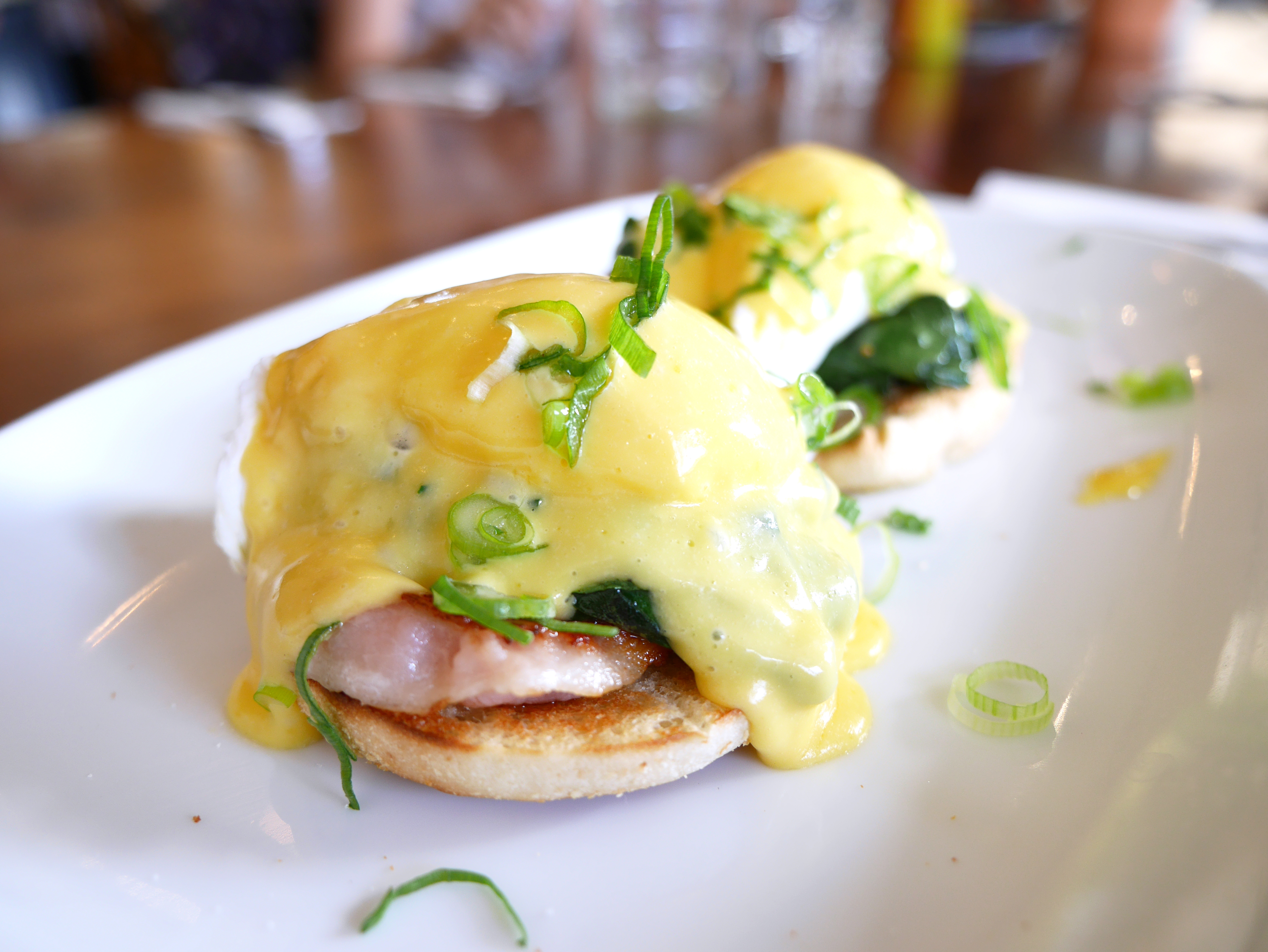 Eggs Benedict worst brunch foods for weight loss