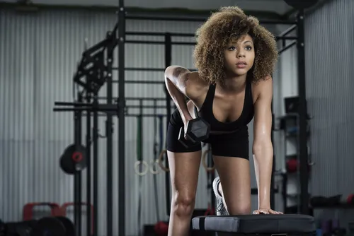 working out