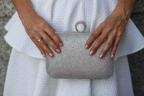 small white clutch