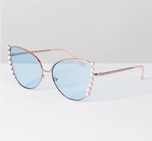 ASOS Embellished Cat Eye Sunglasses
