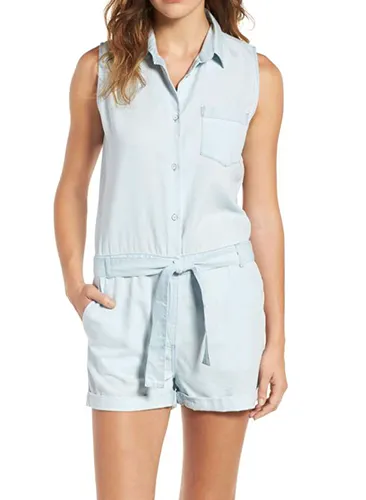 Bridgehampton Chambray Romper