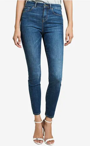 Denim High-Rise Skinny Jeans