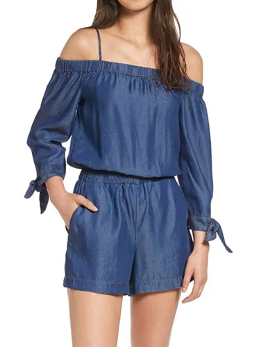 Off the Shoulder Romper