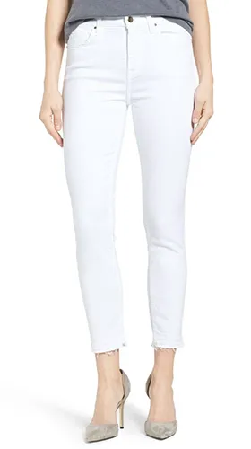Release Hem Stretch Skinny Ankle Jeans
