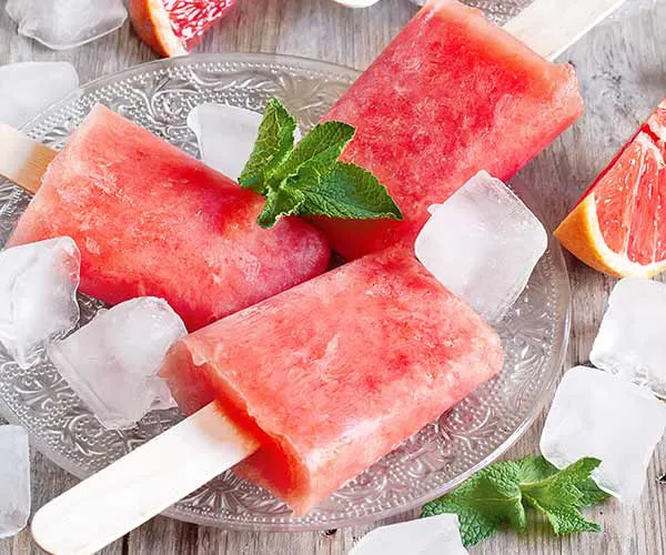 DIY Strawberry, Hibiscus, and Watermelon Ice Pop healthy popsicle recipes