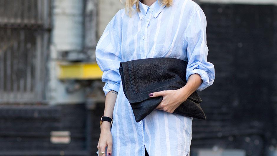 How To Style  An Oversized Shirt  5 Ways SHEfinds