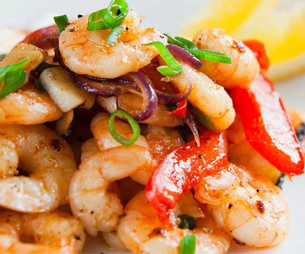 Garlic Shrimp With Cilantro Spaghetti Squash gluten-free recipes
