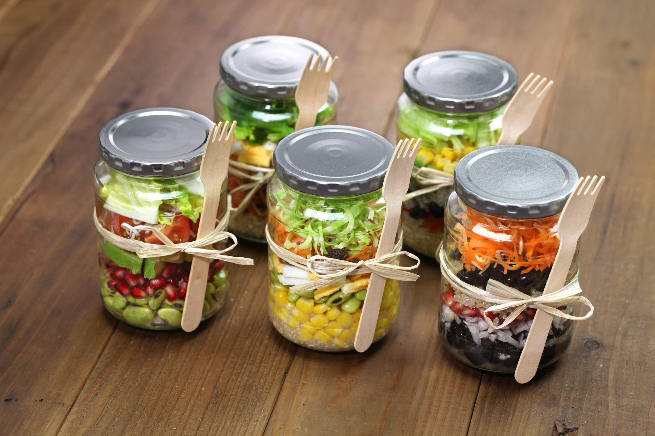 mason jar salad