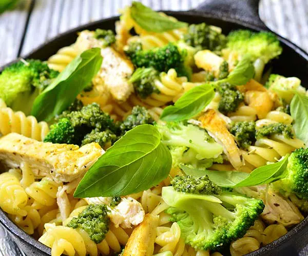healthy skillet pasta