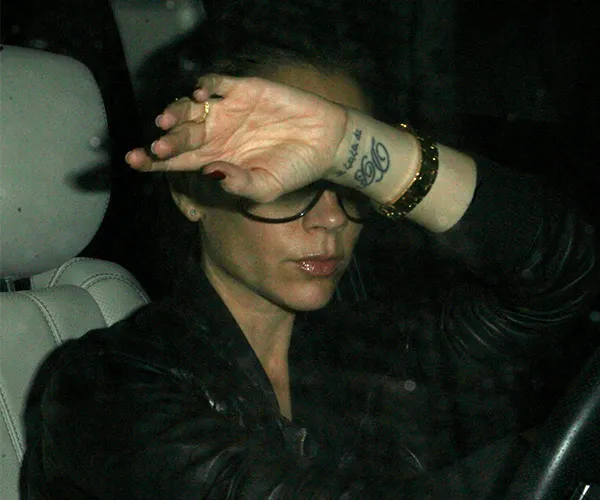 victoria beckham tattoo