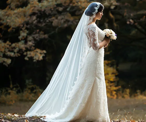 long veil length