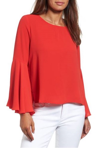 Goodbye Cold Shoulder, Hello Bell Sleeves! This Is The One Top You Need ...