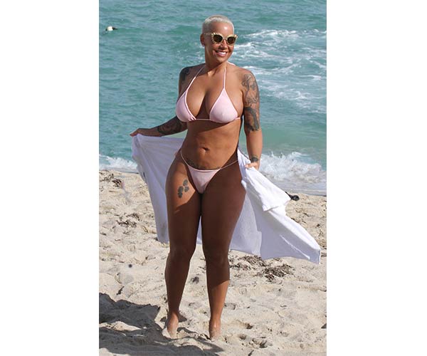 amber rose bikini