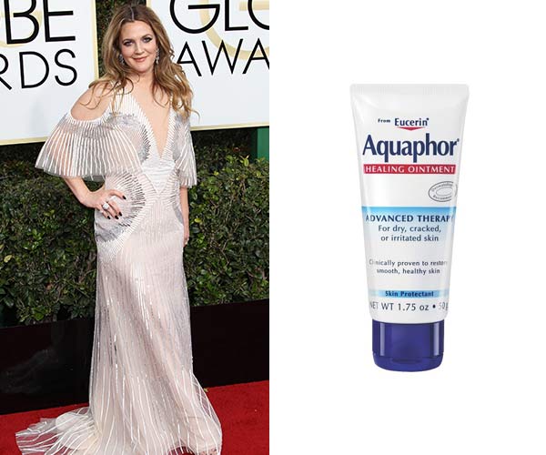 drew barrymore aquaphor