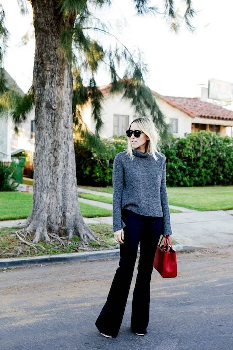 wide leg jeans