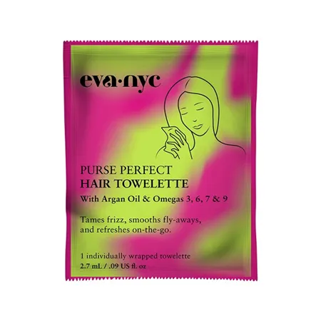 Eva NYC Purse Perfect Hair Towelette Image from SHEfinds