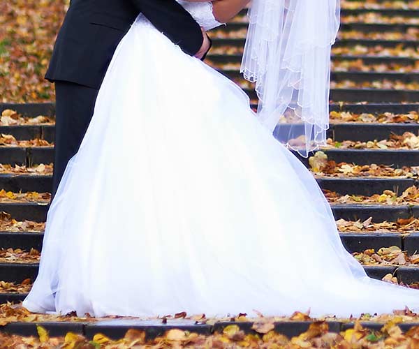fall wedding dress