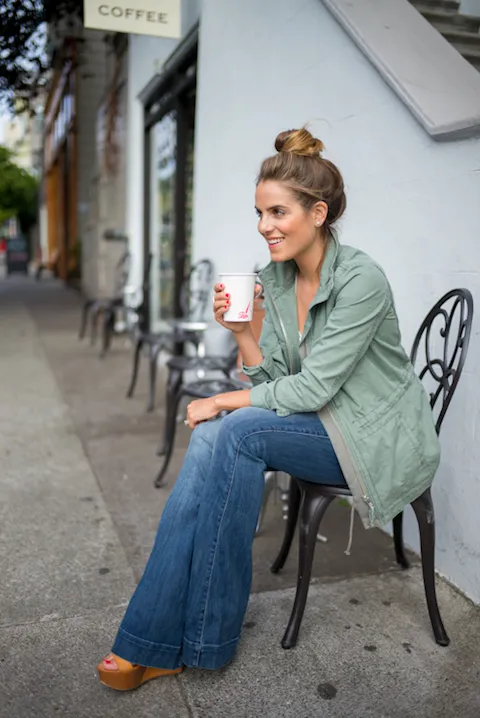 wide leg jeans