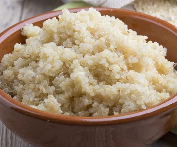 Quinoa dinner foods for a flat stomach