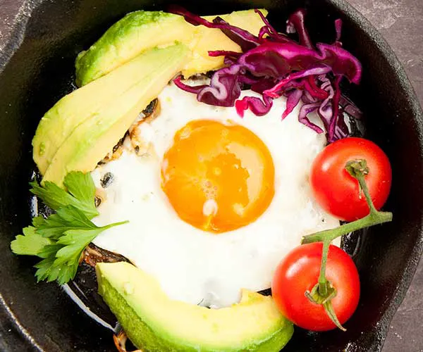Eggs dinner foods for a flat stomach