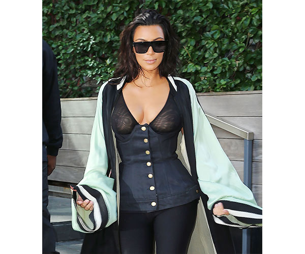 kim kardashian see thru top