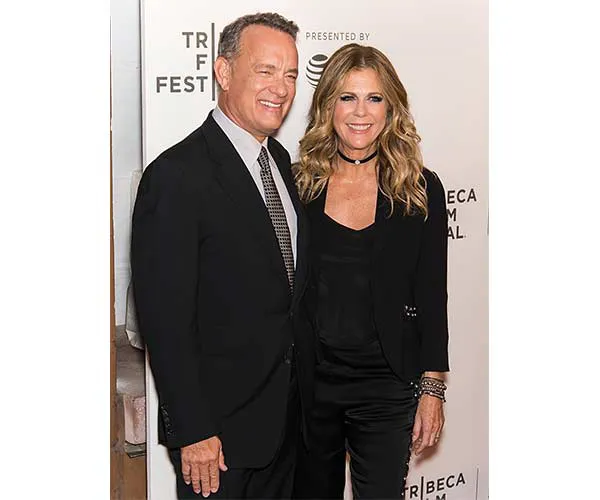 Tom Hanks and Rita Wilson