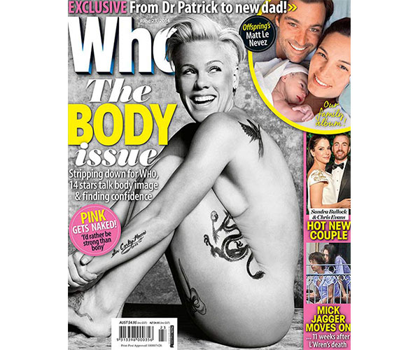 pink nude magazine cover