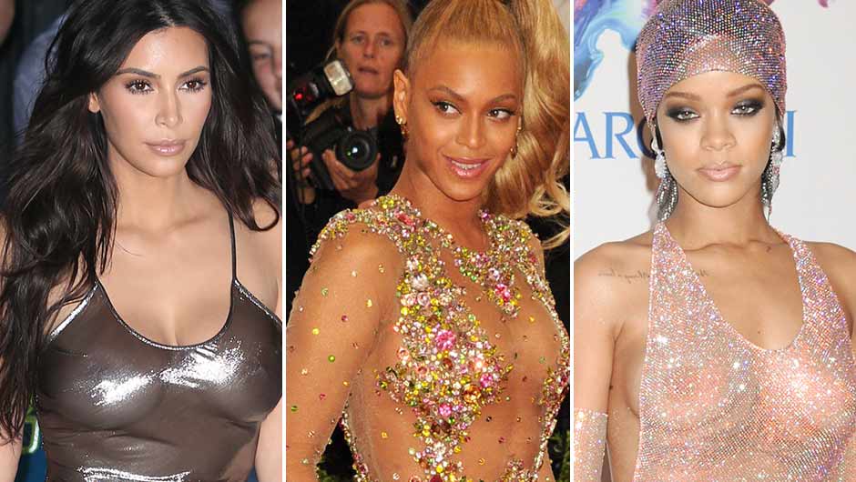 7 Celebs With Big Boobs Who Aren't Afraid To Wear See-Thru Outfits -  SHEfinds