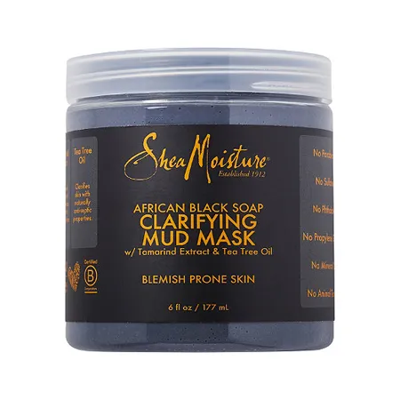 SheaMoisture African Black Soap Mud Mask Image from SHEfinds