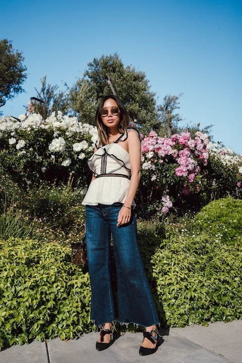 wide leg jeans