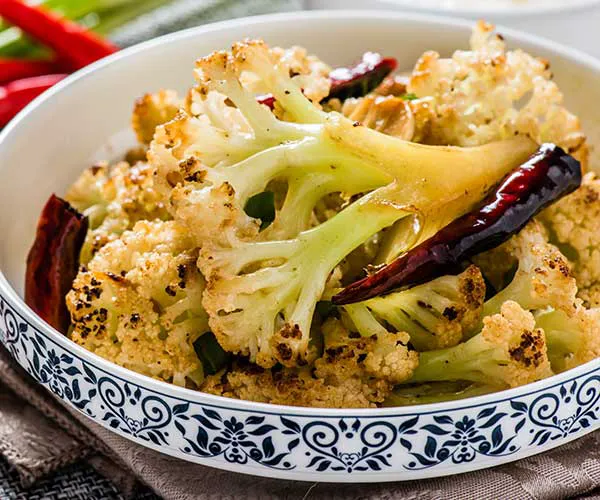 Spicy Cauliflower Stir-Fry cauliflower stir-fry