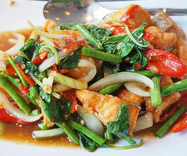 Salmon And Vegetable Stir-Fry salmon and vegetable stir-fry