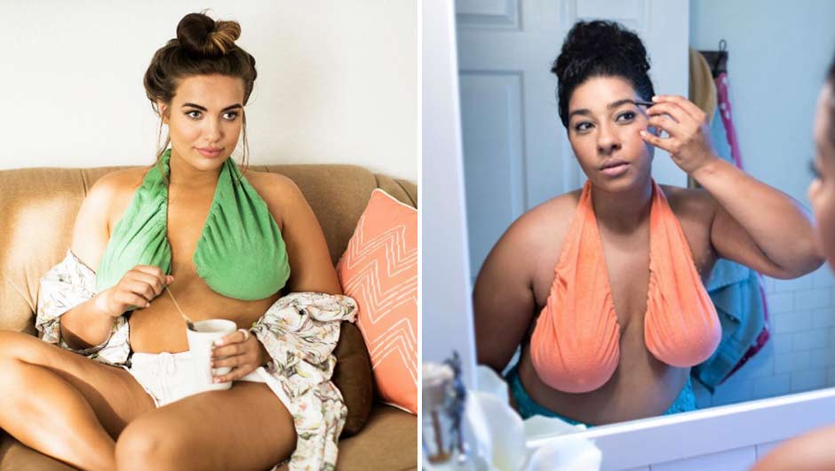 We Found Boob Towels On  From $9–Trust Us, You Need These